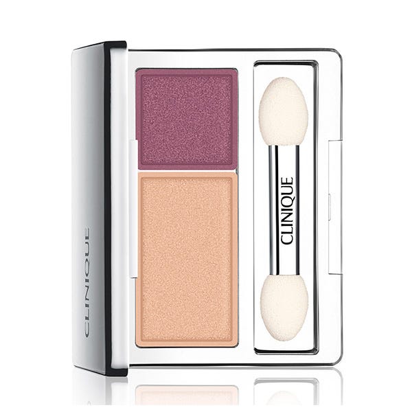 

Палитра теней для век duo CLINIQUE All About Shadow Duo, BEACH PLUM