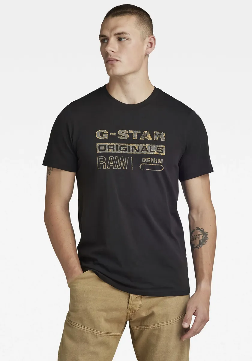 

Футболка G-Star RAW "Состаренные оригиналы", черный