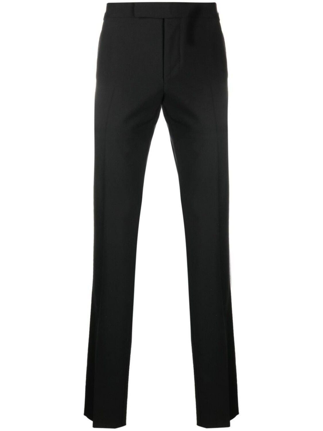 

TOM FORD шерстяные брюки Shelton строгого кроя, черный