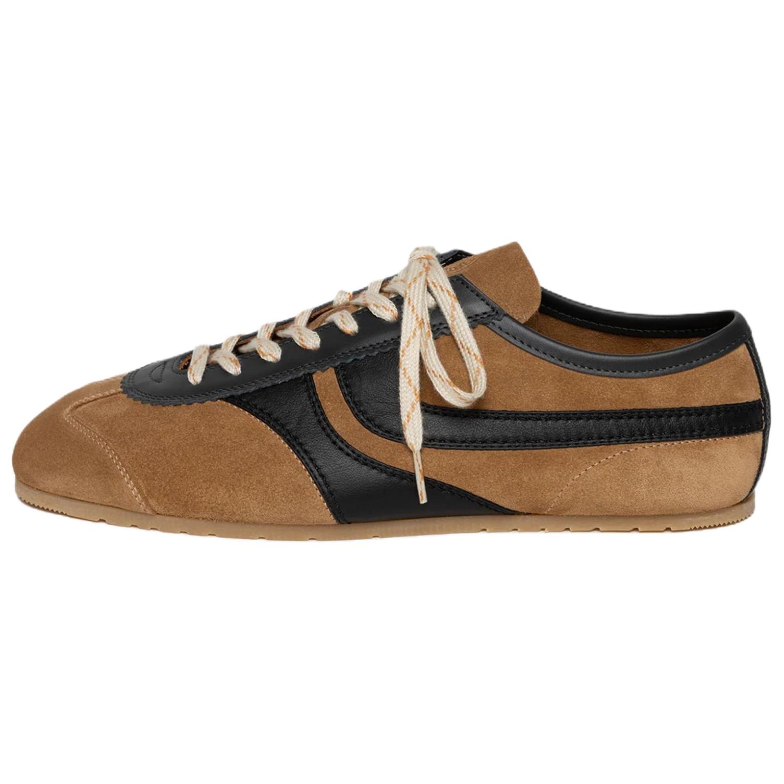 

DRIES VAN NOTEN Низкие повседневные кроссовки мужские коричневые