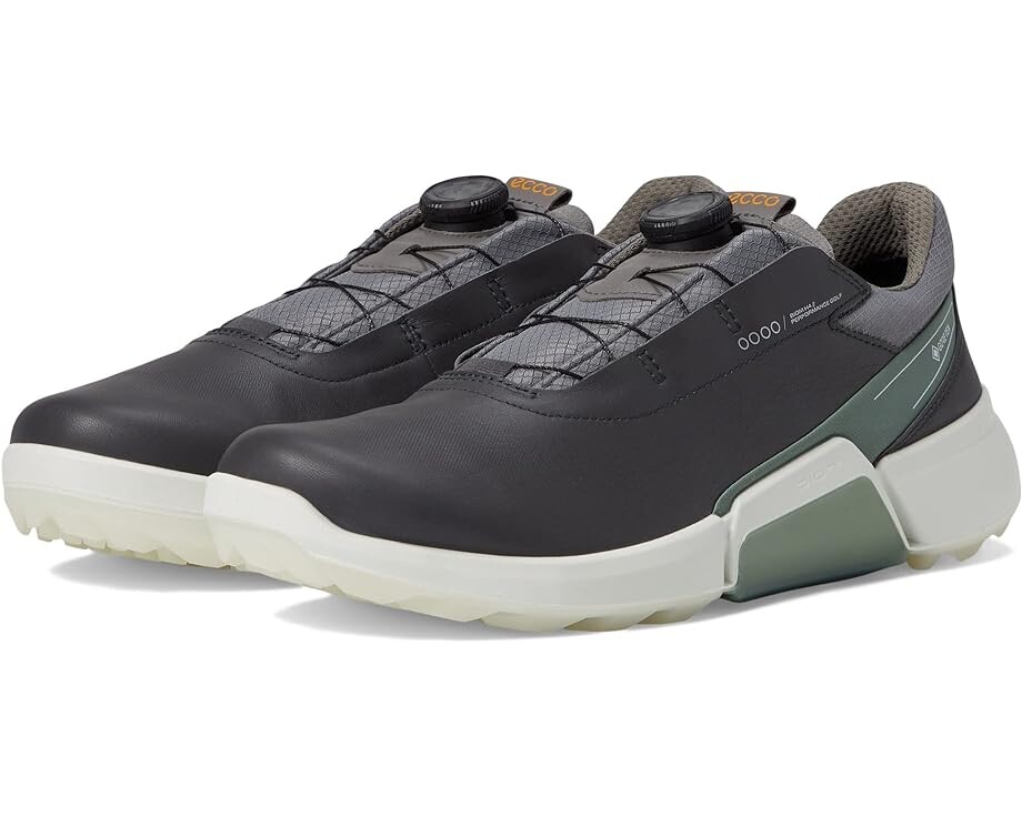 

Кроссовки ECCO Golf Biom H4 Boa GORE-TEX Waterproof Golf Hybrid Golf Shoes, цвет Magnet/Frosty Green Cow Leather, Серый, Кроссовки ECCO Golf Biom H4 Boa GORE-TEX Waterproof Golf Hybrid Golf Shoes, цвет Magnet/Frosty Green Cow Leather