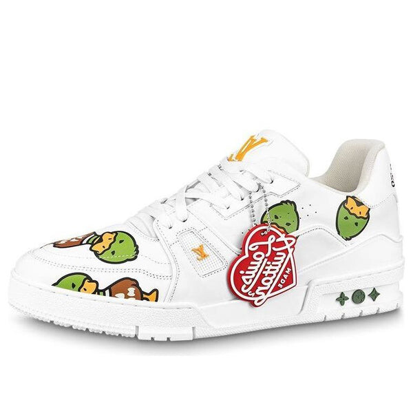 

Кроссовки x nigo trainers 'white with duck monogram' Louis Vuitton, белый