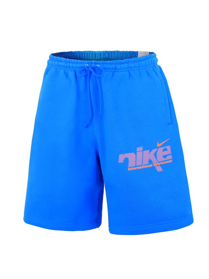 

Nike Синие короткие брюки с карманами