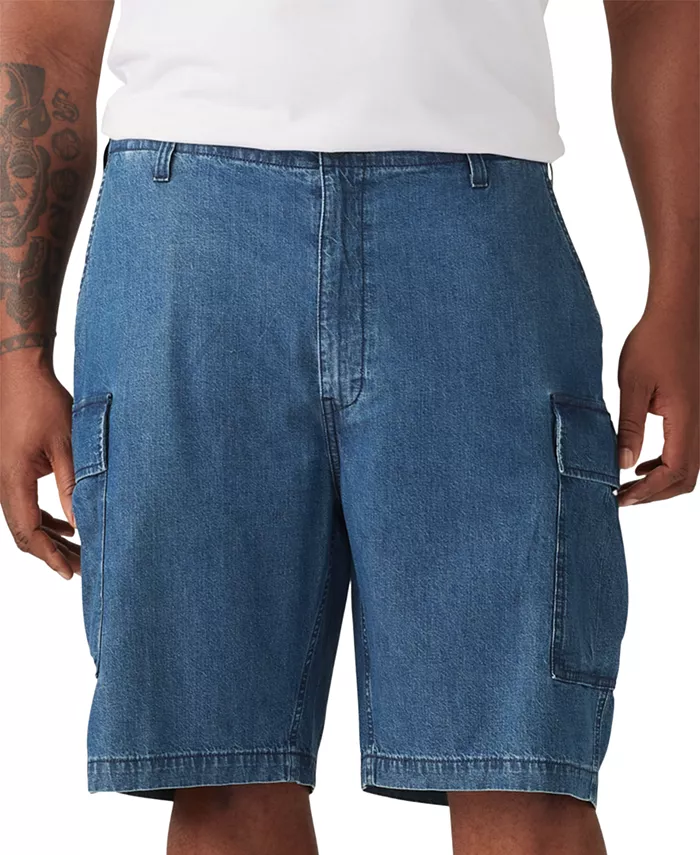 

Мужские шорты Big & Tall Carrier длиной 10 дюймов Levi's, синий