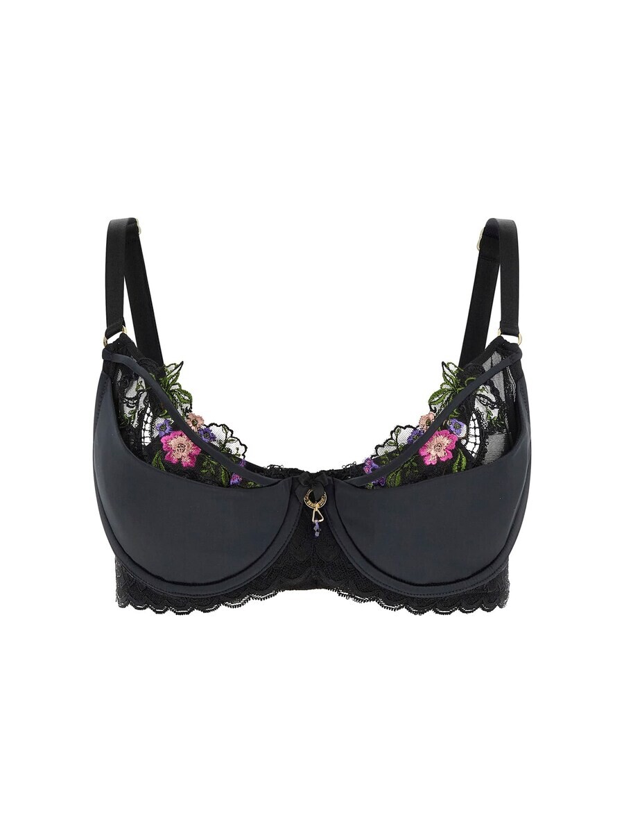 

Бюстгальтер на косточках GUESS Balconette Bra Rachel, черный
