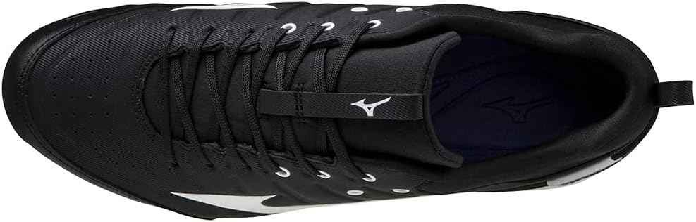 Бейсбольные бутсы Mizuno Ambition 2 TPU с низким профилем, черно-белый — фото 3