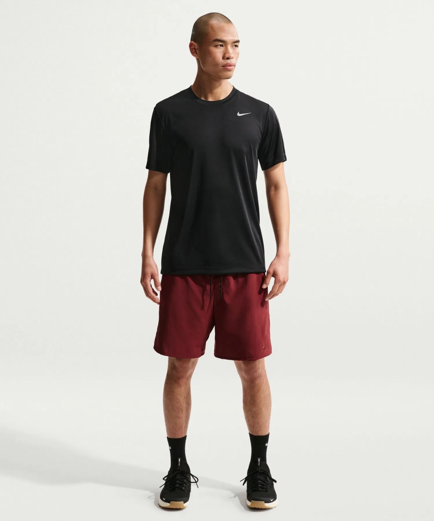 Мужская футболка NIKE DF STD FLEX S/S серая — фото 4