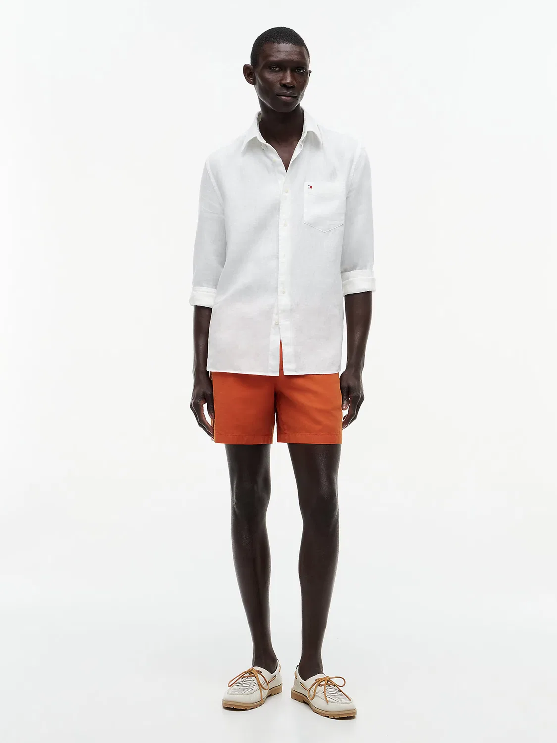 Обычные брюки 'Dover' Tommy Hilfiger, Mandarine — фото 3