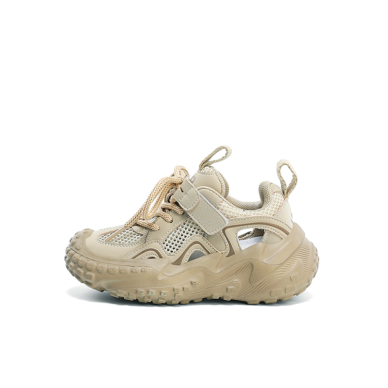 

Детские противоскользящие износостойкие повседневные туфли Jeep, Oat Apricot