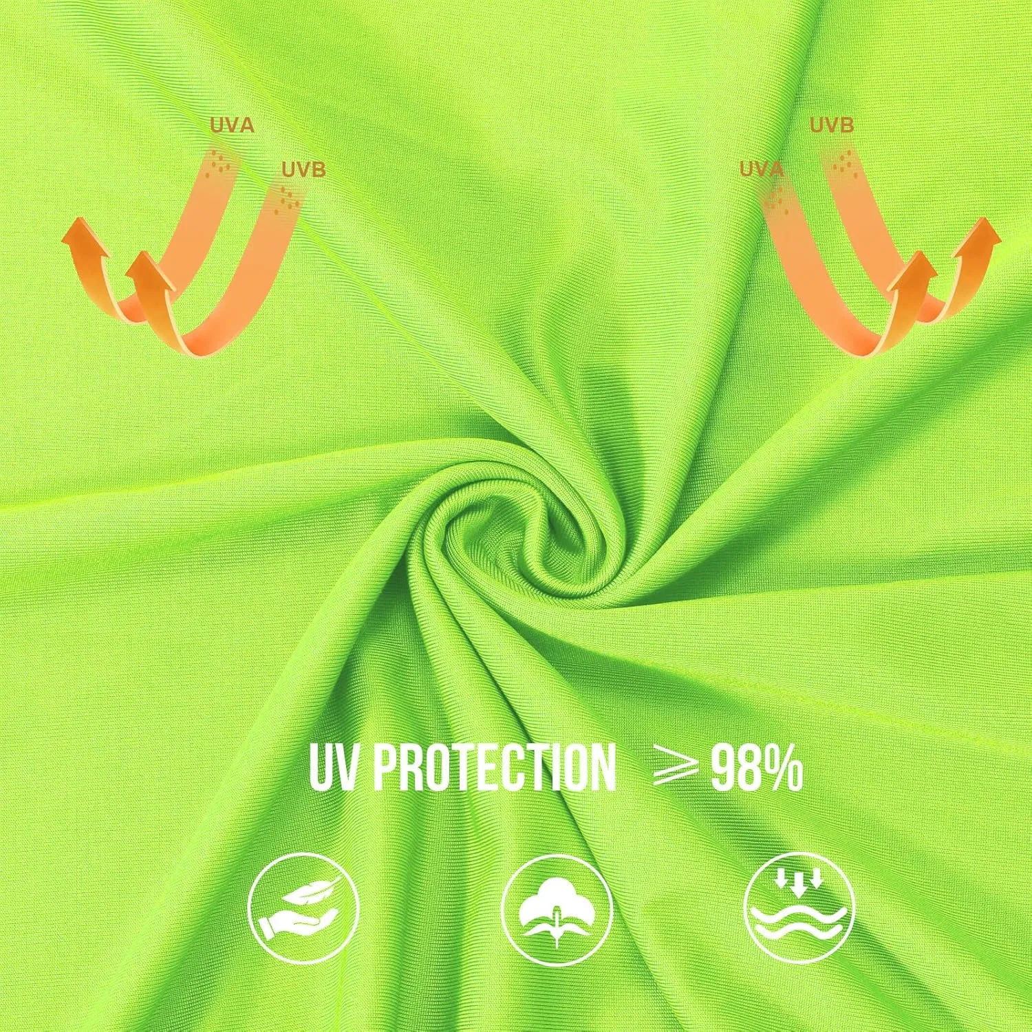 Поло для мальчиков, производительность, YA BELT, Neon Green — фото 4