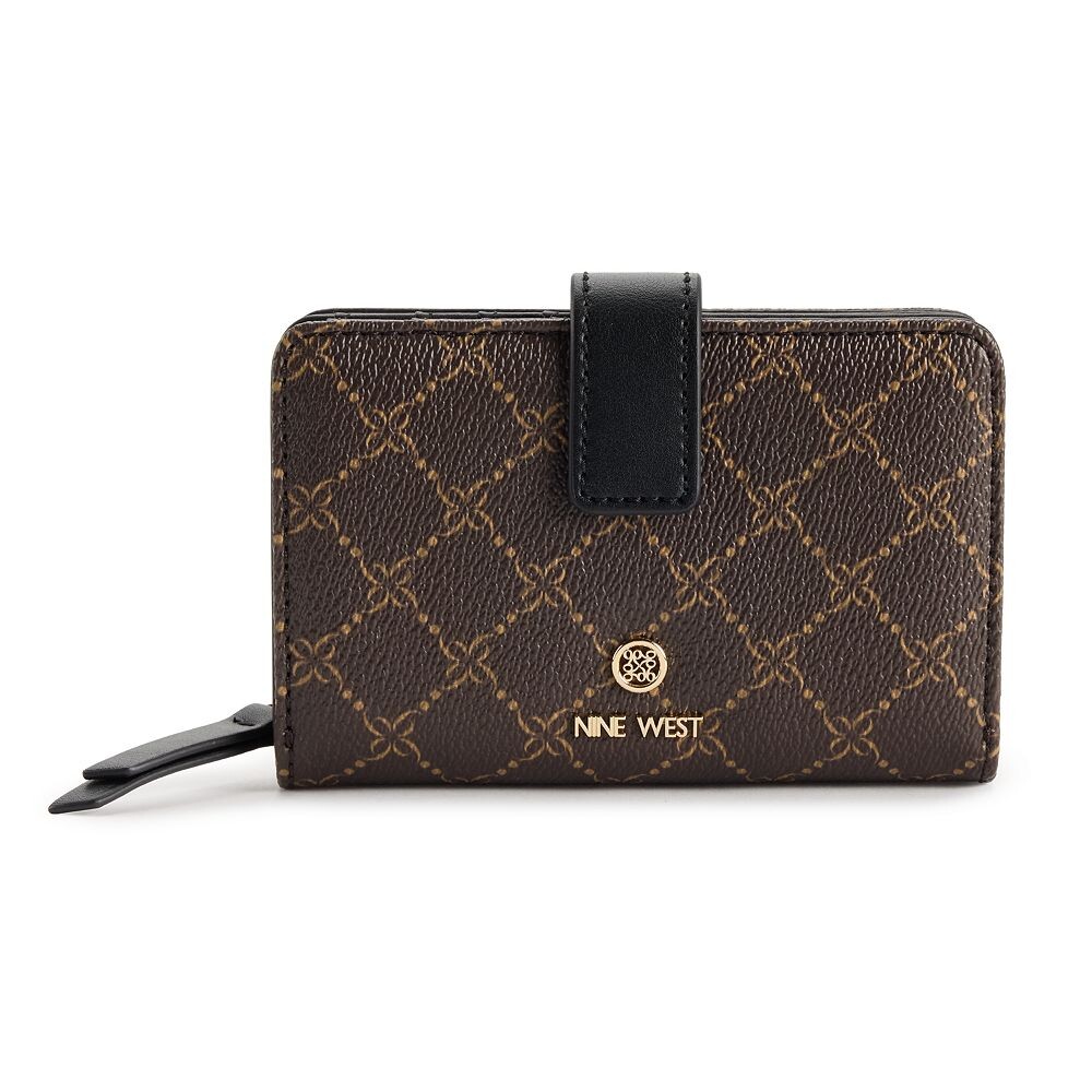 

Кошелек Nine West French, цвет Brown Black
