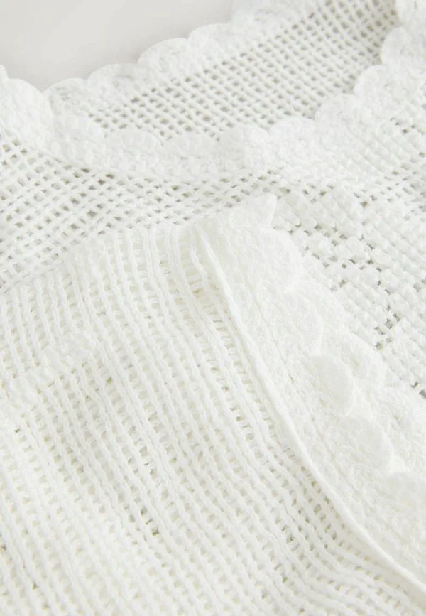 Футболка стандартного кроя с коротким рукавом, круглым вырезом и принтом. Next, White — фото 3