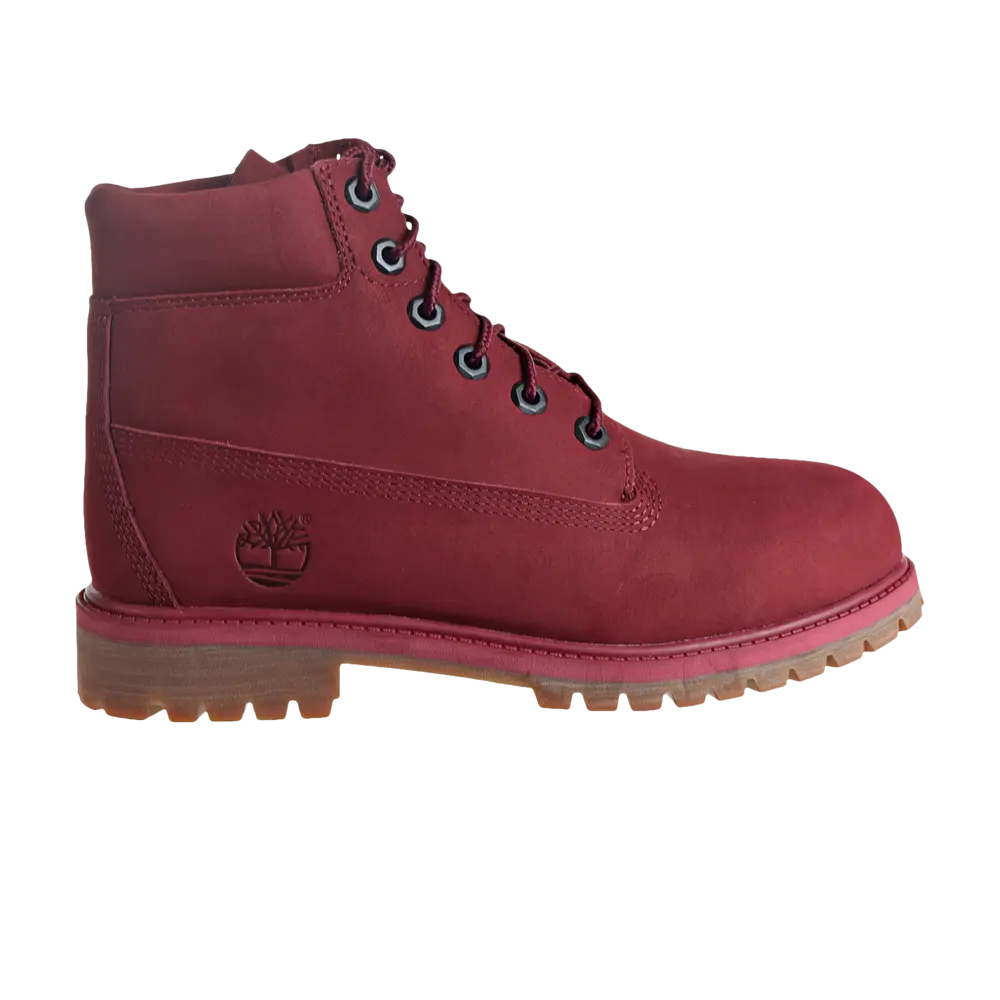 Ботинки детские Timberland 6 Inch, красный