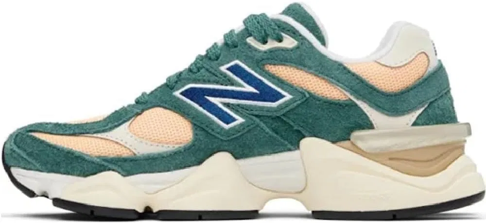 Кроссовки мужские New Balance 9060, цвет New Spruce/Peach Blossom/Team Royal