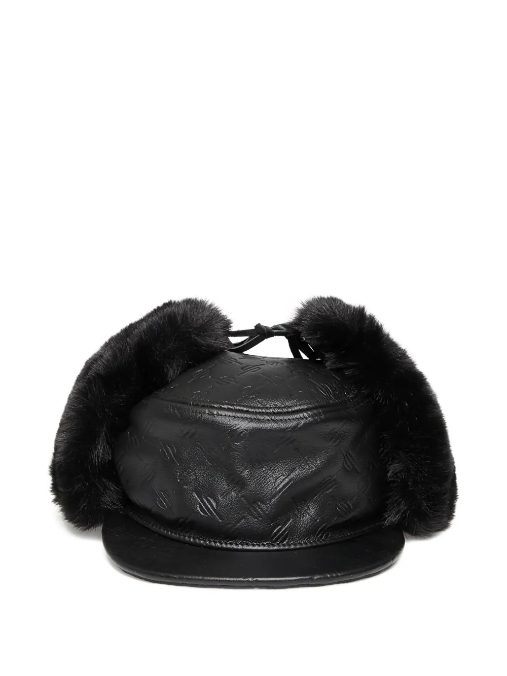 

Шапка-ушанка с монограммой Daily Paper, черный