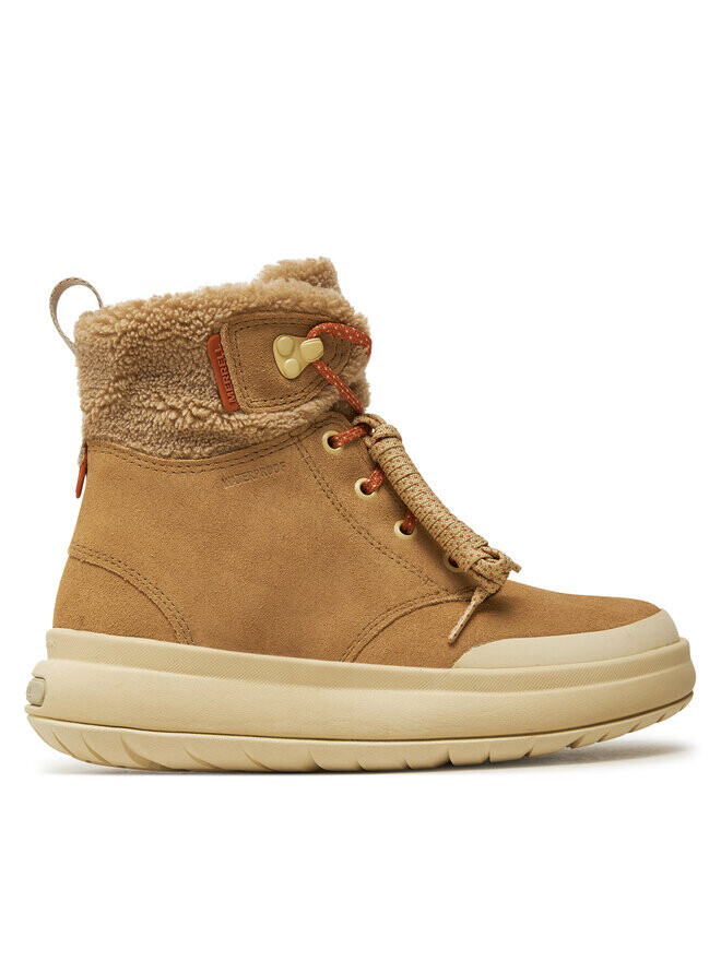Зимние ботинки Merrell Marquette со шнуровкой, коричневый