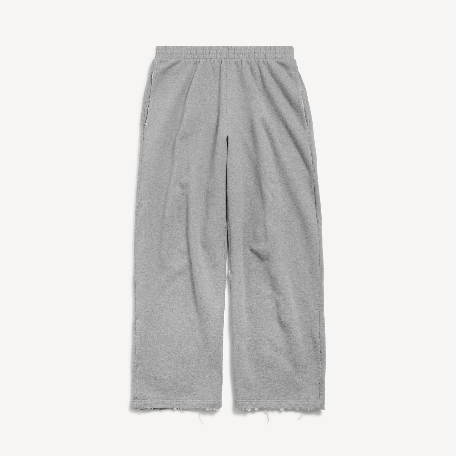 

BALENCIAGA Мужские мешковатые брюки темно-серого меланжевого цвета