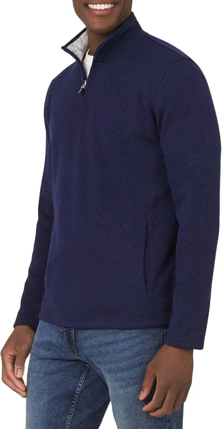 

Chaps мужской флисовый свитер с молнией на четверть, Regular Fit