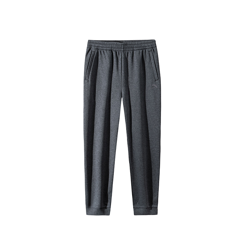 

Разнообразие тренировочной коллекции вязаные спортивные штаны men's H150R gray heather gray ANTA, серый