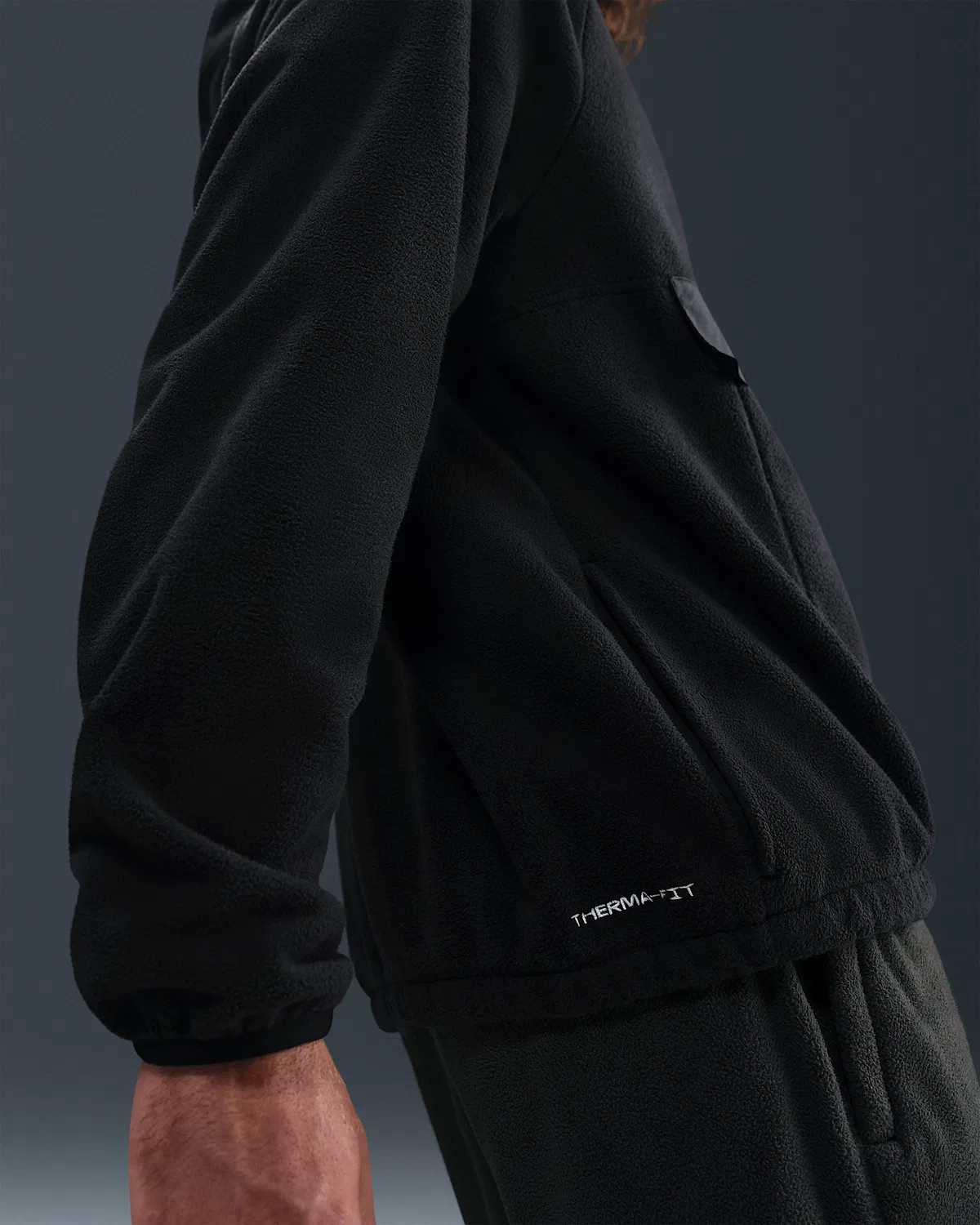 Мужская зимняя куртка Nike Sportswear Club, Black/White — фото 2