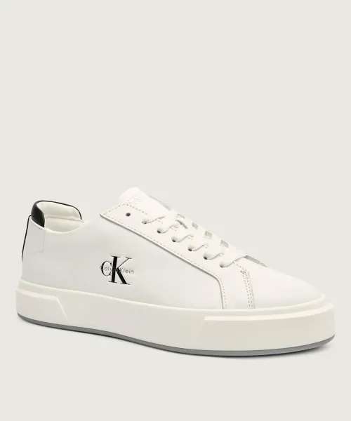 

Кожаные баскетбольные кроссовки Calvin Klein, белый