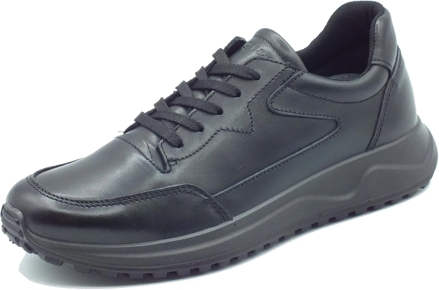 Мужские кожаные туфли IGI&CO 6638800 Alfa из телячьей кожи, черные