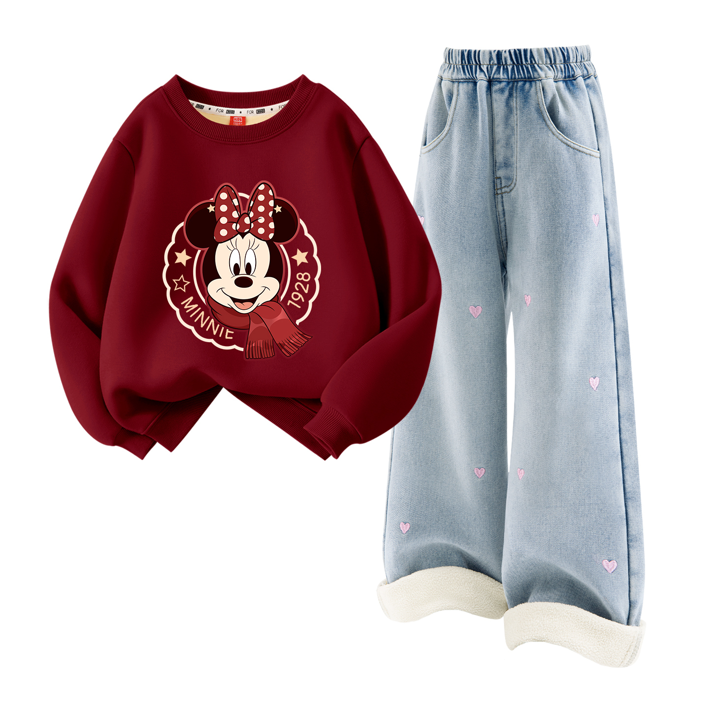 

Детская повседневная спортивная одежда Disney, светло-голубой