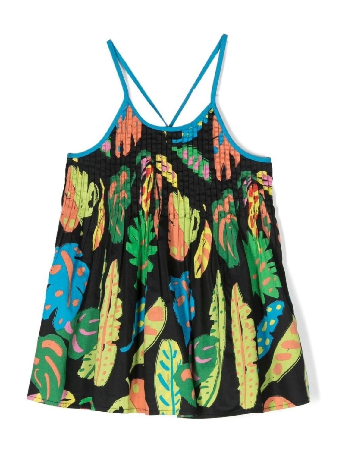 

Stella McCartney Kids топ с принтом, черный