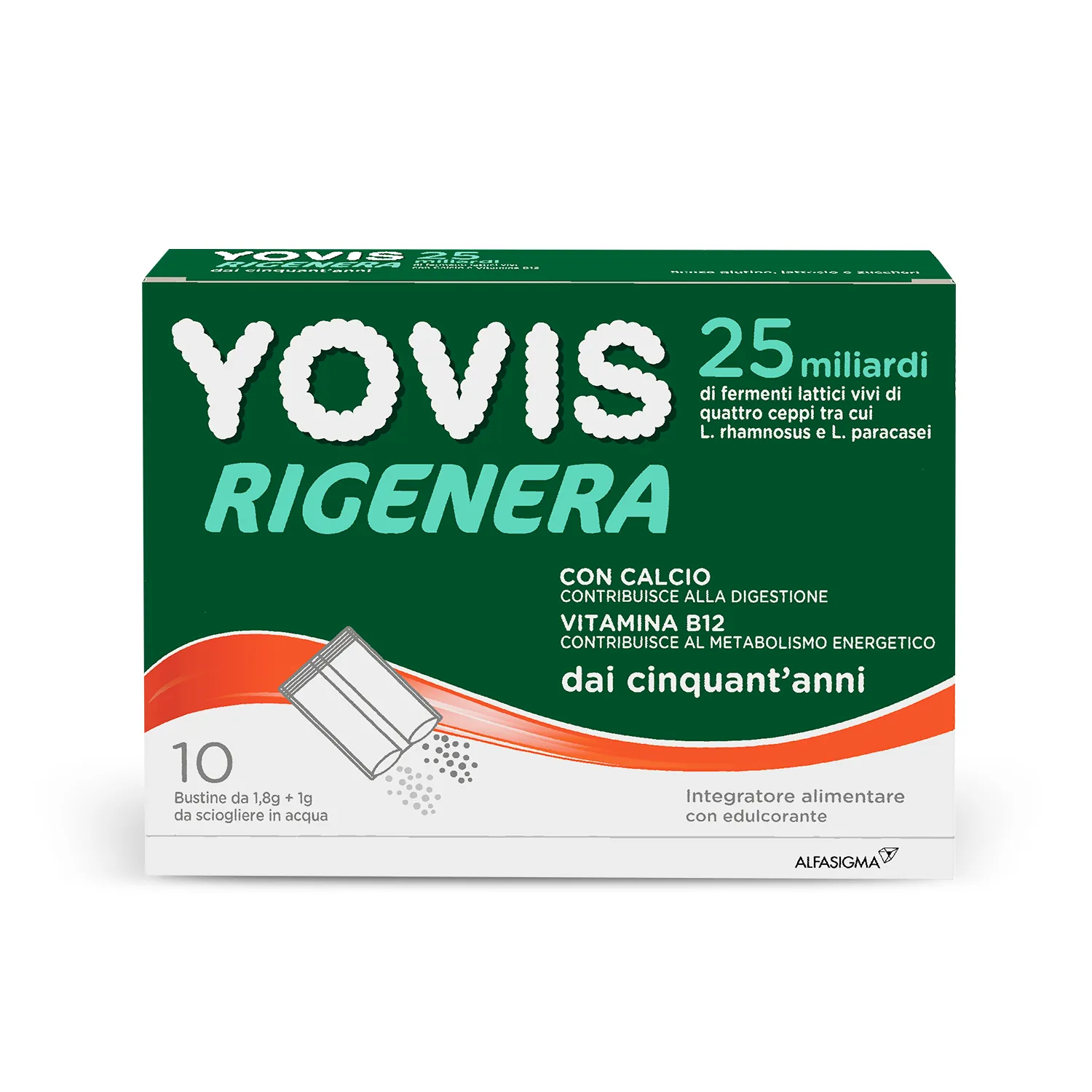 

Йовис регенерирует 50+ 10 пакетиков молочнокислых ферментов Yovis