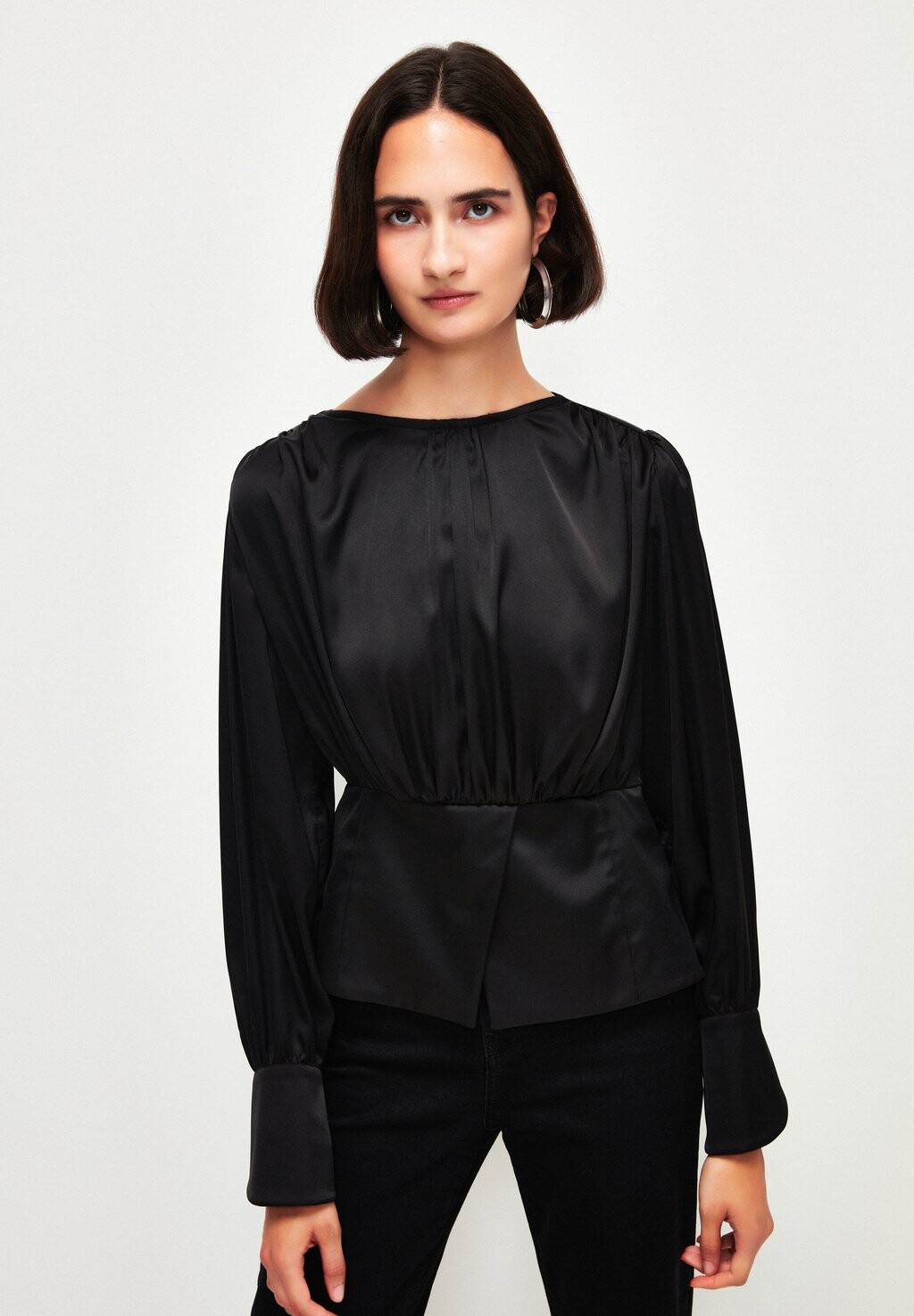 

Блузка Shirred adL, черный