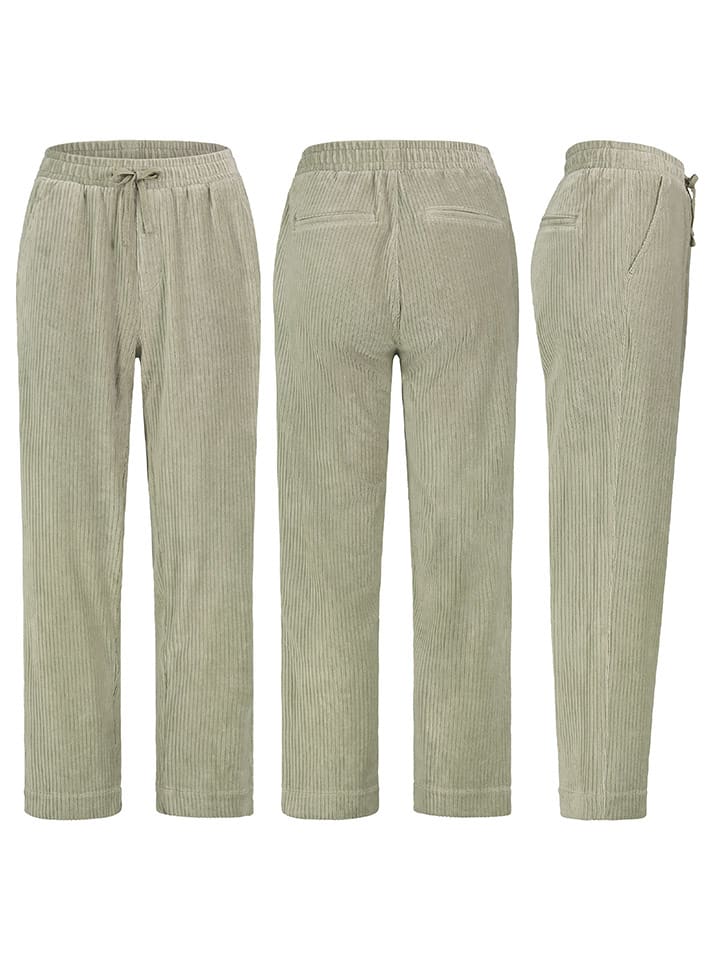 

Sublevel Вельветовые брюки светло-зеленого цвета