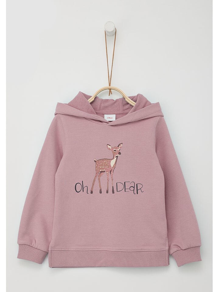 

Пуловер с капюшоном s.Oliver Hoodie, цвет Altrosa