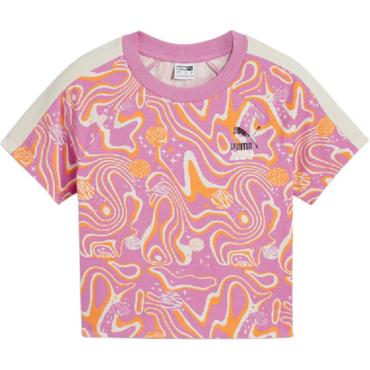 

Футболка для младших школьников PUMA, светло-розовый