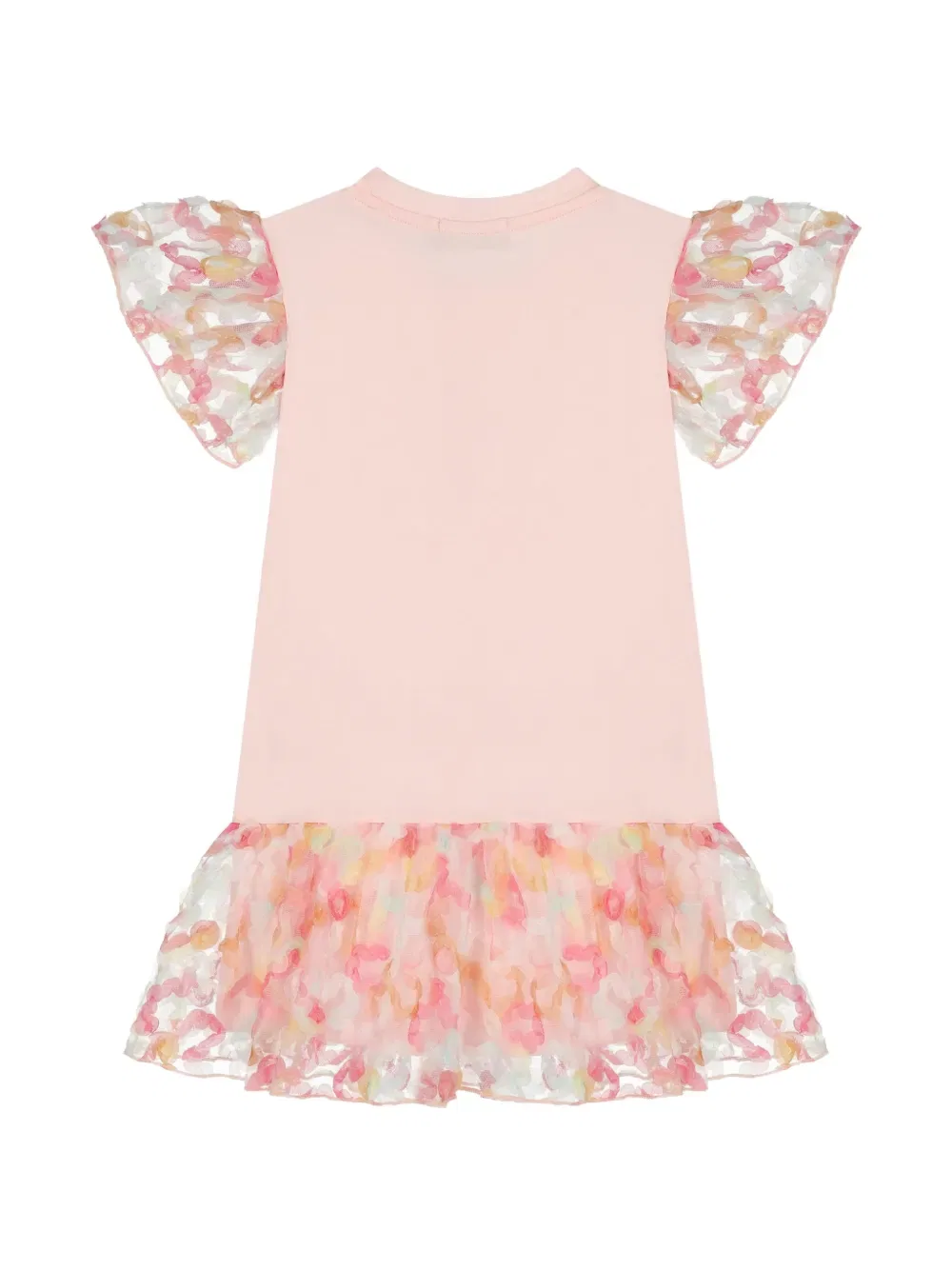 Платье с оборками Aigner Kids, розовый — фото 2