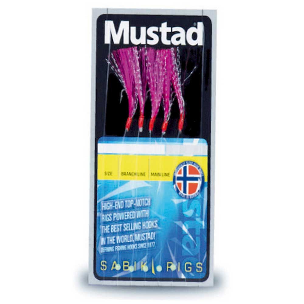 

Оснастки Mustad Flasher 5 Hooks, розовый