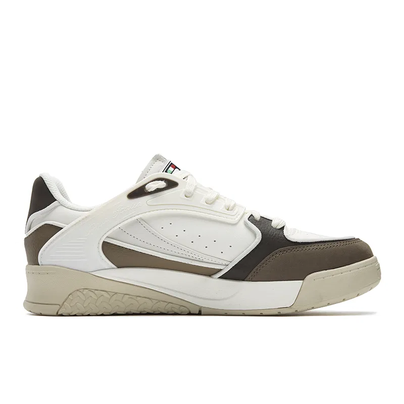 Скейтбордические кроссовки с амортизацией FILA Milk White/Malt Brown — фото 3