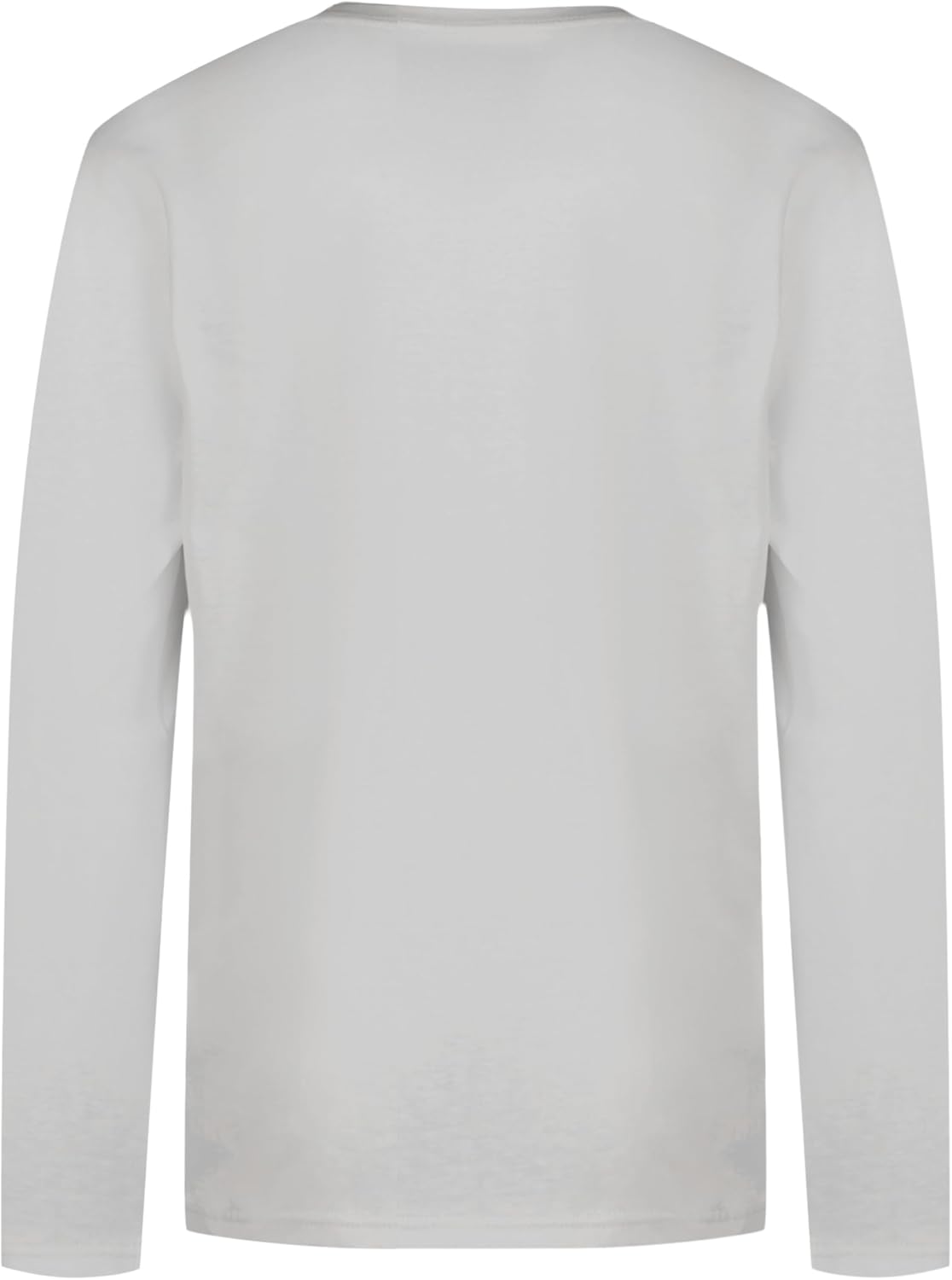 Футболка Tommy Hilfiger Boys с длинным рукавом и круглым вырезом, Half And Half White — фото 3