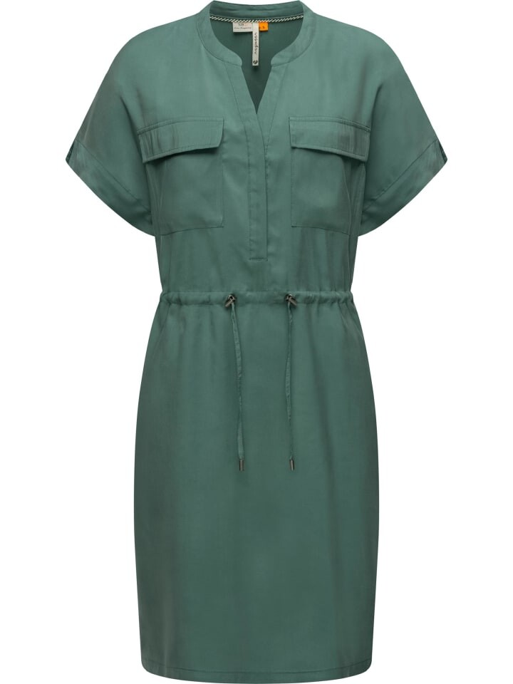 

Короткое платье ragwear Blusenkleid Roisa, цвет Pine Green
