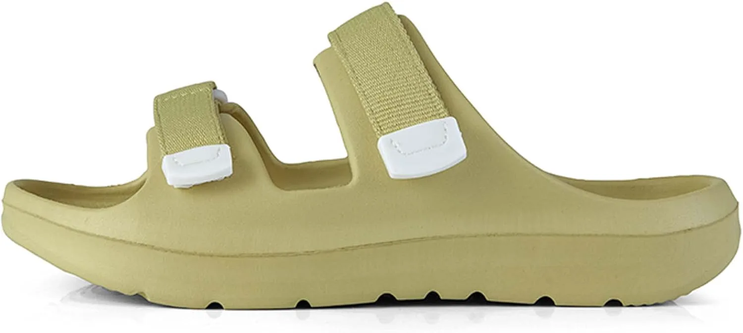 

Мужские летние сандалии, повседневные, модные, из ЭВА, однотонные, шлепанцы, дышащие, удобные, мягкие, легкие Generic, зеленый