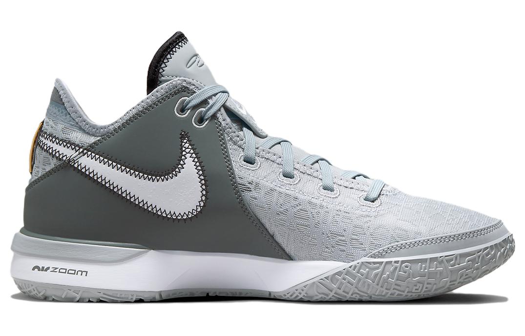Nike Zoom LeBron NXXT Gen EP Wolf Grey, серый — фото 2