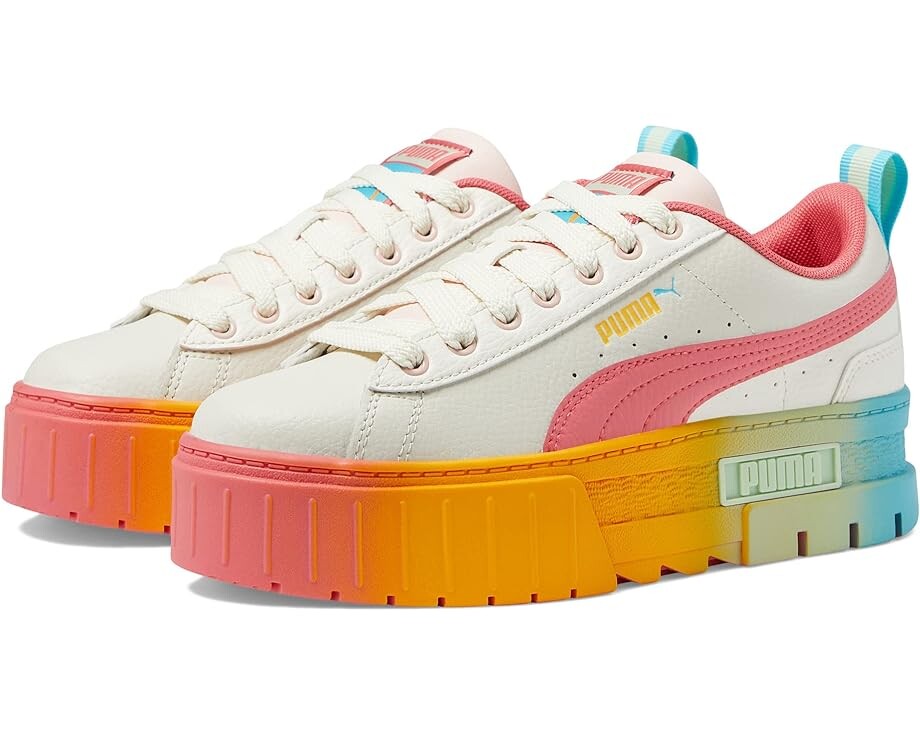 

Кроссовки Puma Mayze Summer Ombre, цвет Pristine/Loveable/Zinnia