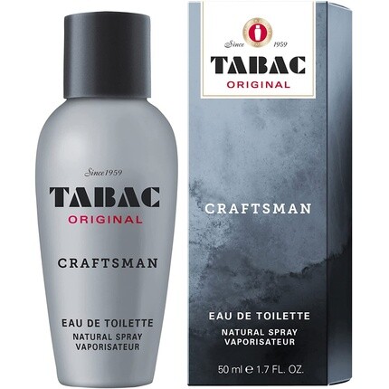 Парфюмерный набор для мужчин Tabac Original Craftsman Man Set Eau de Toilette Natural Spray 50ml and 75ml Gel — фото 2