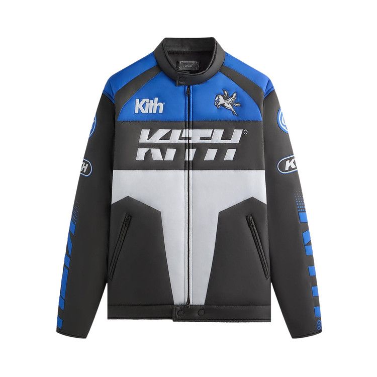 

Куртка Kith Moto Full Zip Brixton Jacket, Cyclone