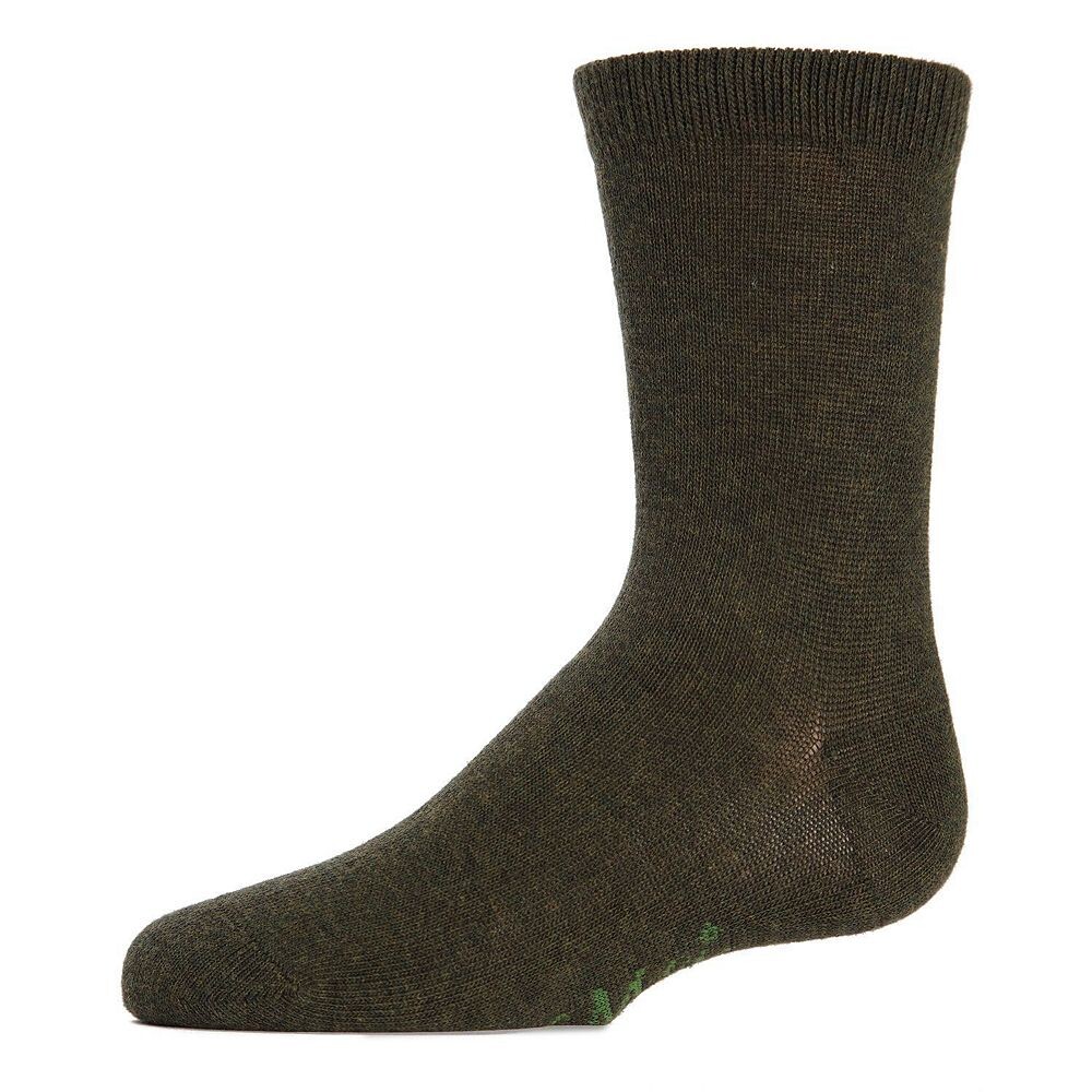 

Базовые носки для маленьких детей из смесового хлопка MeMoi, цвет Olive Heather