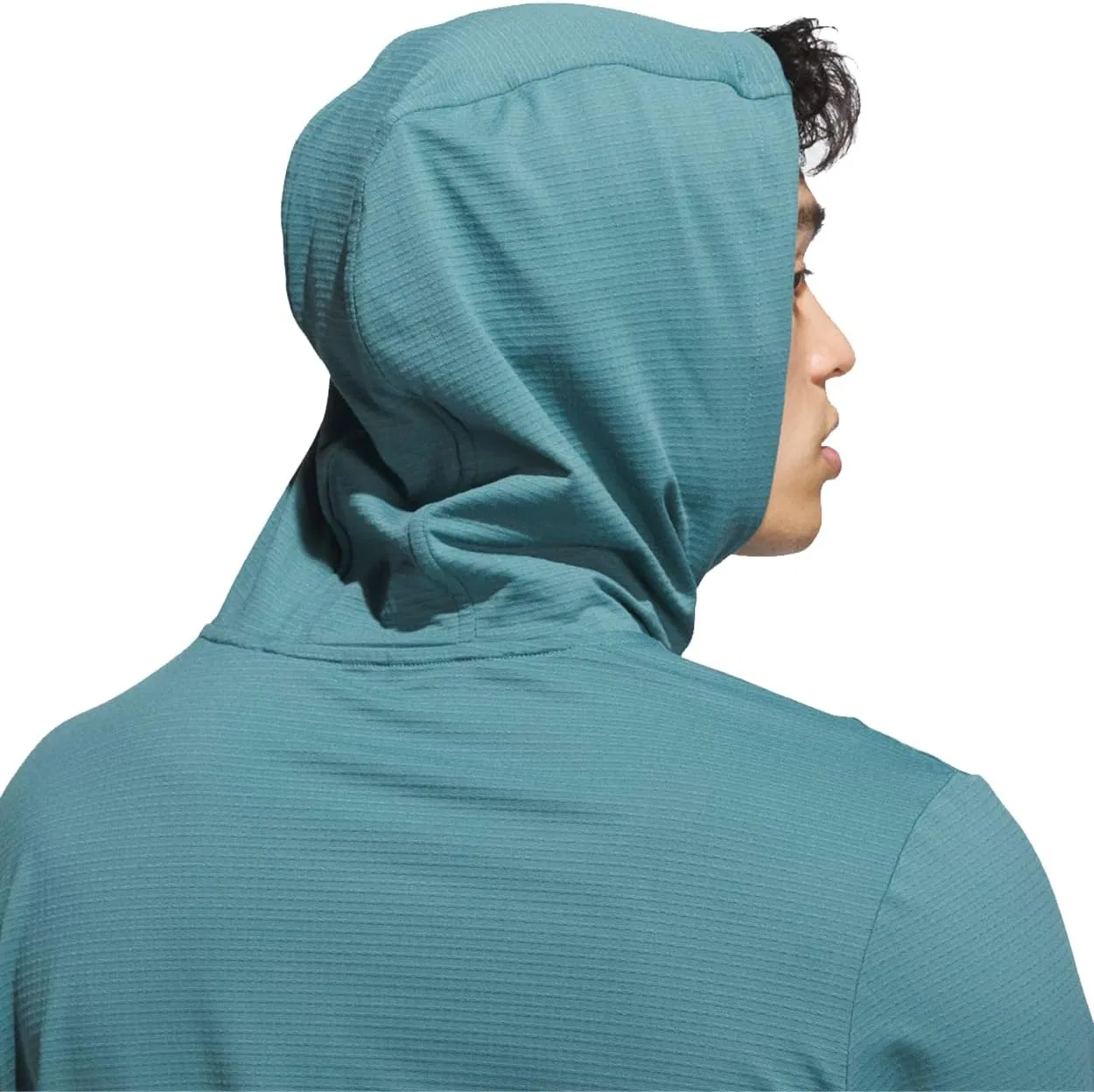 Толстовка с капюшоном Adidas Men's Ultimate365 Elevated Pullover, Preloved Teal — фото 3