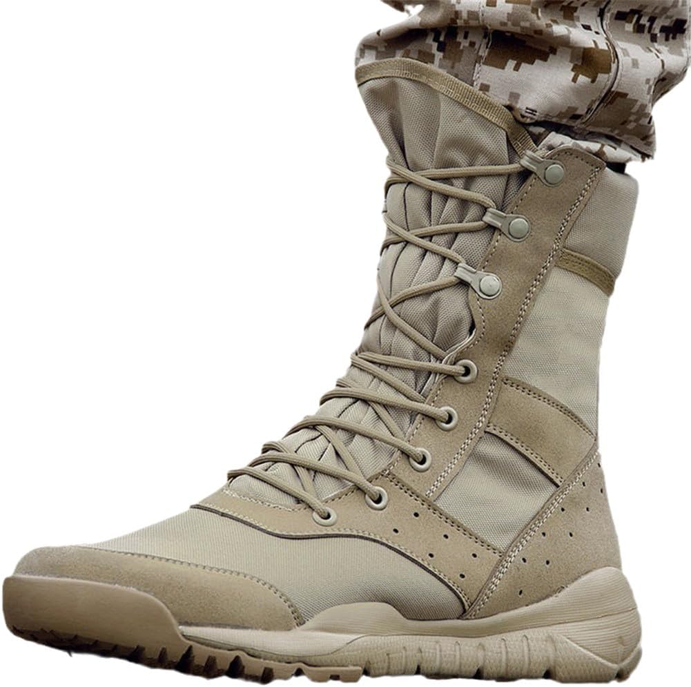

Летние боевые боевые ботинки Мужчины-женщины Тренировки по скалолазанию Легкие тактические ботинки для активного похода Дышащие сетчатые обувь Suwequest, хаки
