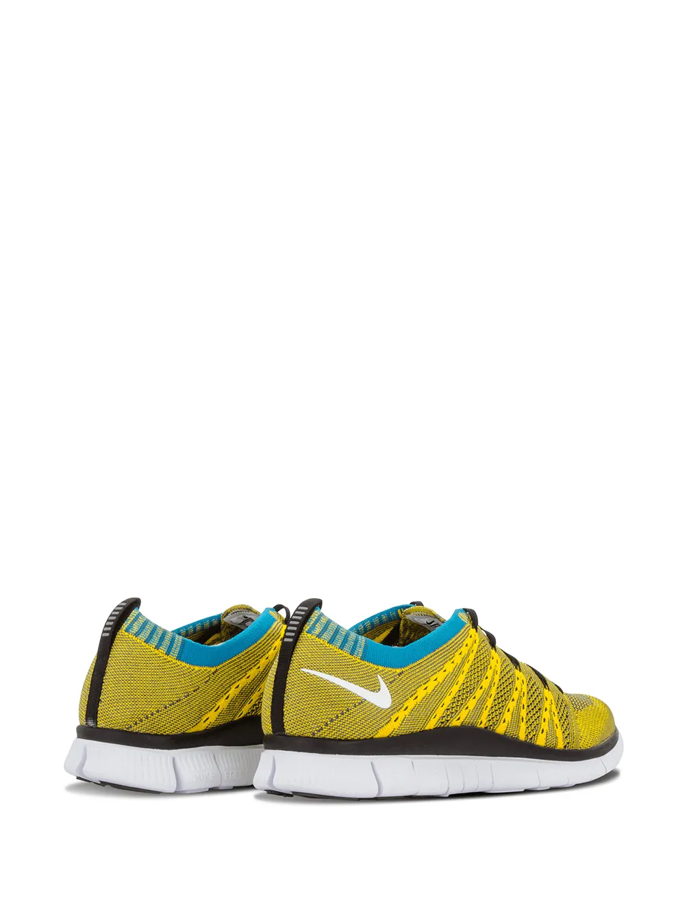 Кроссовки Free Flyknit HTM SP Nike, желтый — фото 3