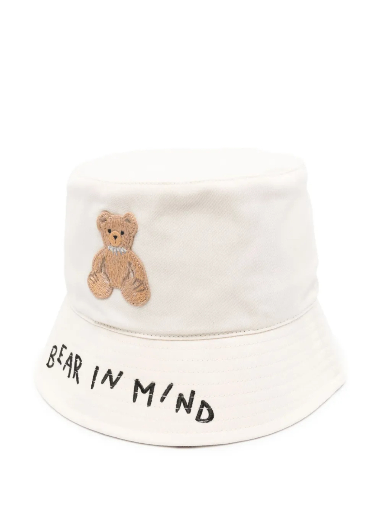

Palm Angels панама Bear In Mind, нейтральный цвет