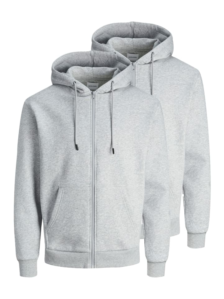 

Толстовка Jack & Jones, цвет light grey melange