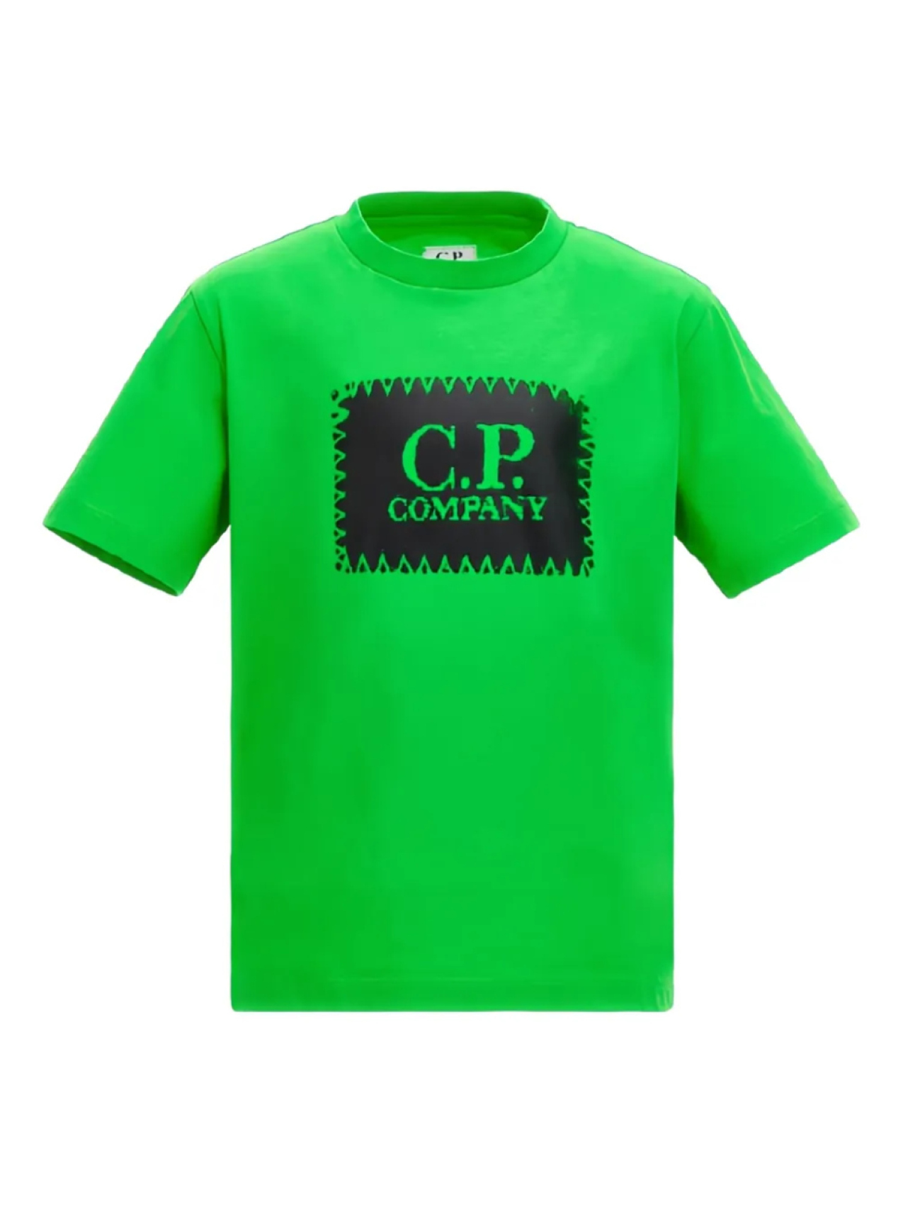 

C.P. Company футболка с логотипом, зеленый